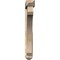 Ekena Millwork Legacy Arts and Crafts Rough Sawn Bracket w/ Offset Brace, Douglas Fir, 6"W x 40"D x 44"H BKT0604X40X44LEC03RDF - alternate 4
